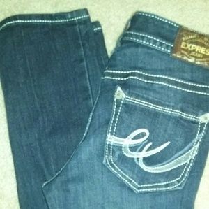 Express Skinny Ultra Lowrise Jeans